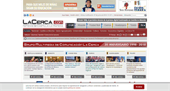 Desktop Screenshot of en.lacerca.com