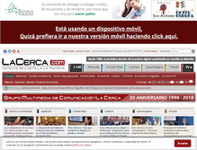 Tablet Screenshot of en.lacerca.com
